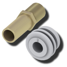 Zestaw dopływowy do pisuaru - Tece 9820055 Zestaw dopływowy do pisuaru - Tece 9820055