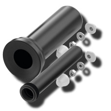 Komplet przyłączeniowy do miski WC L-300 - Tece Profil 9820214 Komplet przyłączeniowy do miski WC L-300 - Tece Profil 9820214